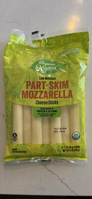 Low-Moisture Part-Skim Mozzarella Cheese Sticks