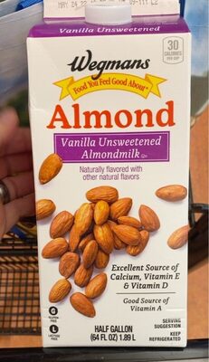 Almond Milk Unsweetened Vanilla