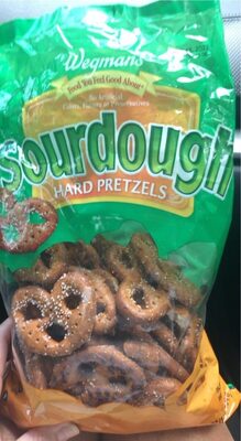 Sourdough hard pretzels