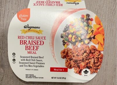 Red chili sauce braised beef