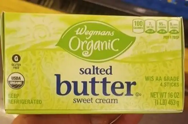 Salted Sweet Cream Butter front packaging