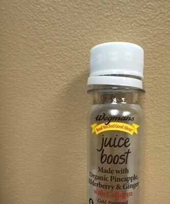 juice boost with Collagen front packaging