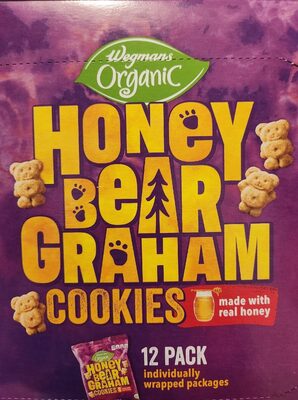 Organic Honey Bear Graham Cookies
