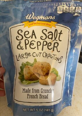 Sea Salt & Pepper Large Cut Croutons