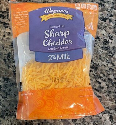 Sharp cheddar shredded cheese