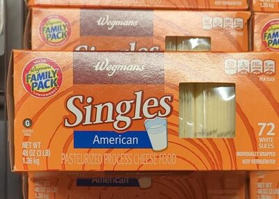Wegmans singles American cheese