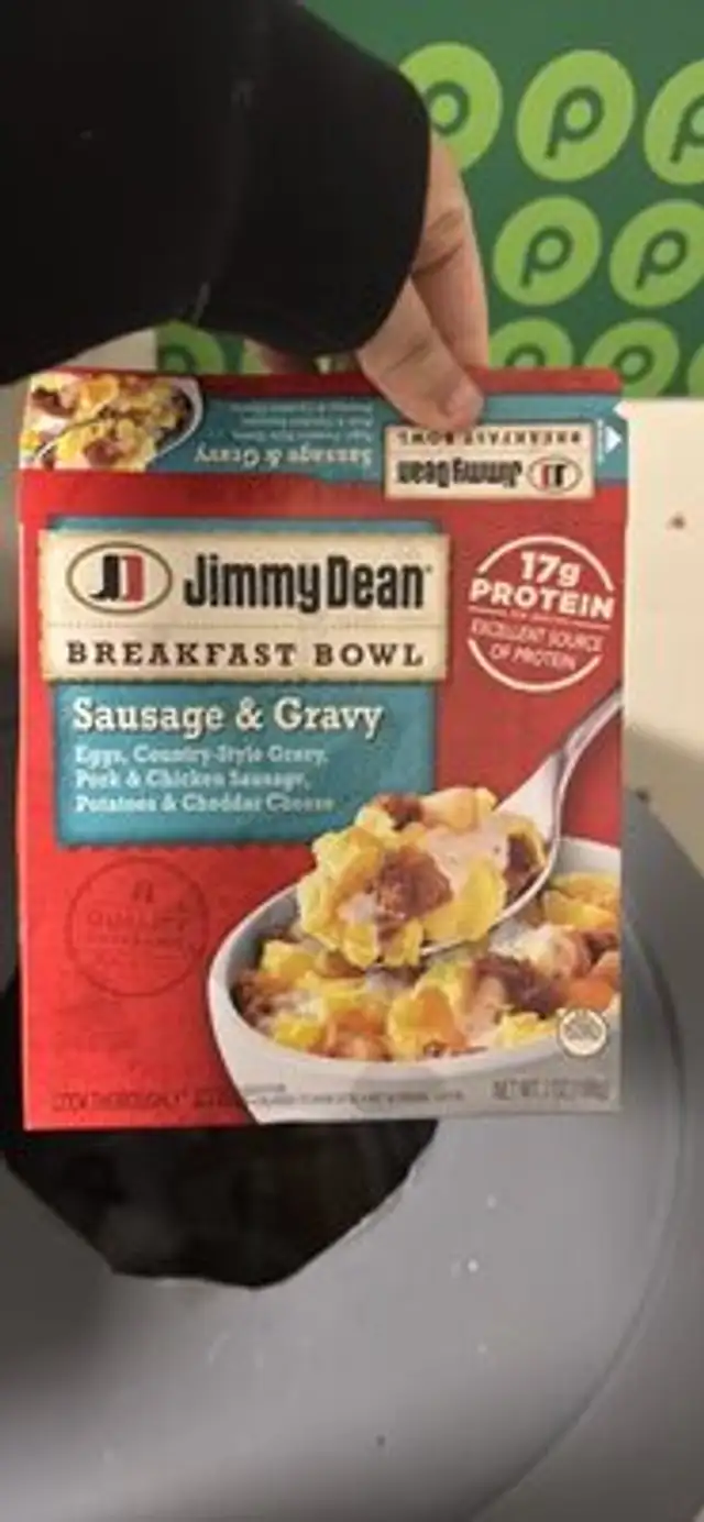 Sausage & Gravy Breakfast Bowl front packaging