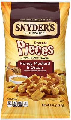 Pretzel Pieces Honey Mustard and Onion