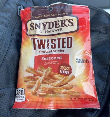 twisted pretzel sticks
