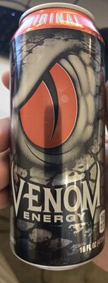 Black Mamba Venom energy front packaging