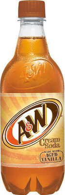 A&W Cream soda front packaging