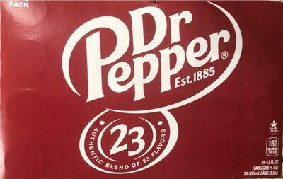 Dr Pepper front packaging