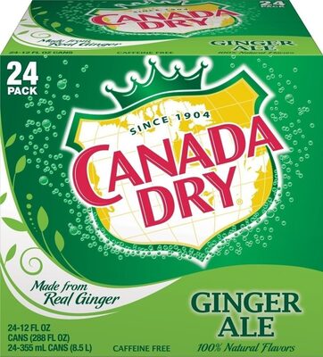 Ginger ale soda