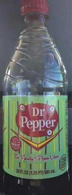 Dr Pepper - The Friendly "Pepper Upper"