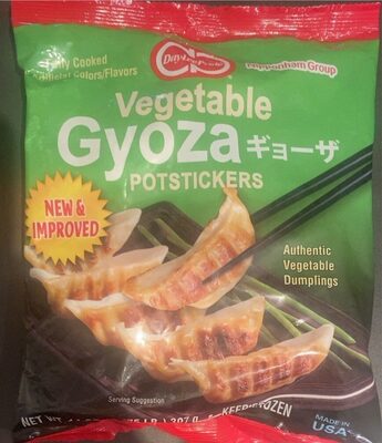 Vegetable Gyoza Potstickers
