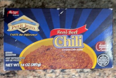 Real beef chili