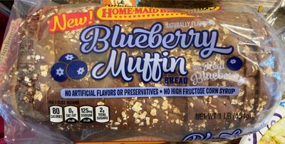 Blueberry muffin bread