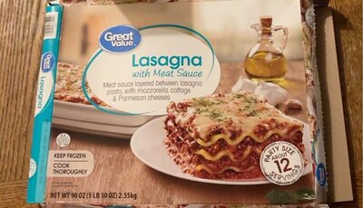 Lasagna with meat