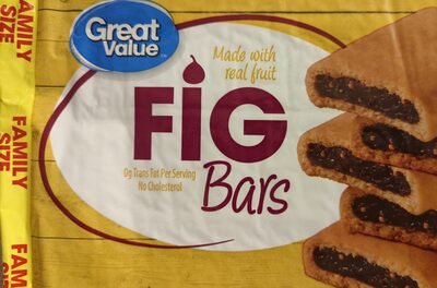 Fig bars front packaging