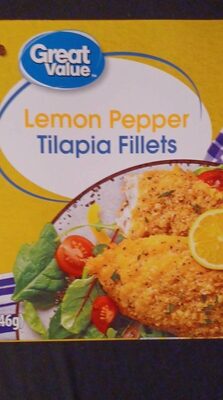 Lemon pepper  tilapia fillets