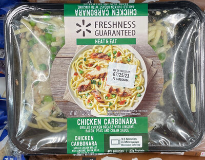 Chicken Carbonero plate front packaging