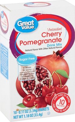 Great value, antioxidant drink mix, cherry pomegranate