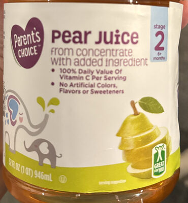 Pear Juice