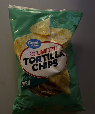 White corn tortilla chips