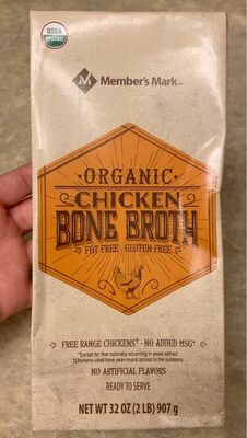 Organic chicken bone broth