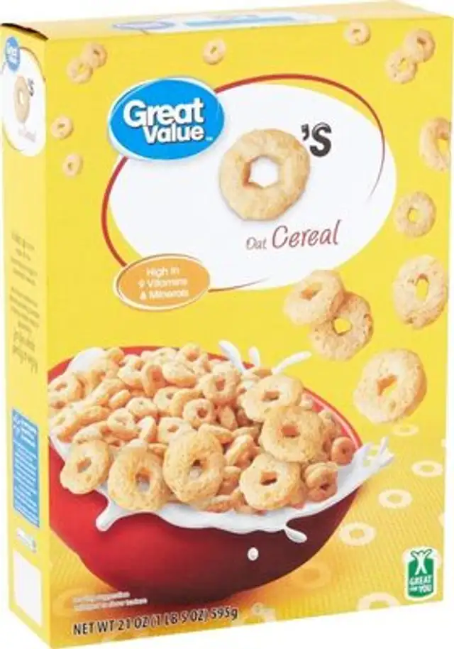 Toasted Oat Cereal front packaging