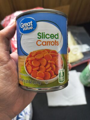 Great Value Sliced Carrots
