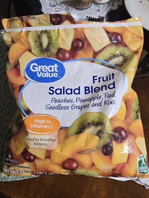 Great Value Frozen Fruit Salad Blend, 48 oz