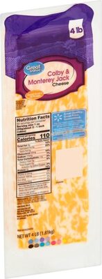 Colby & monterey jack cheese