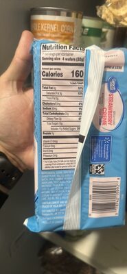 Strawberry Creme Wafer Cookies