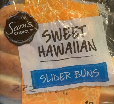 Sweet Hawaiian Slider Buns