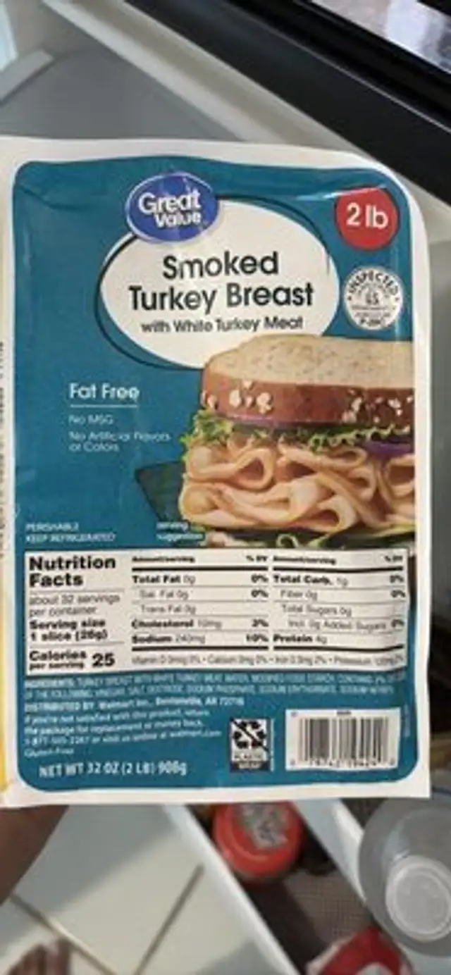 Smoked Turkey Breast with White Turkey Meat front packaging