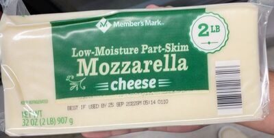 Low-Moisture Part-Skim Mozzarella Cheese