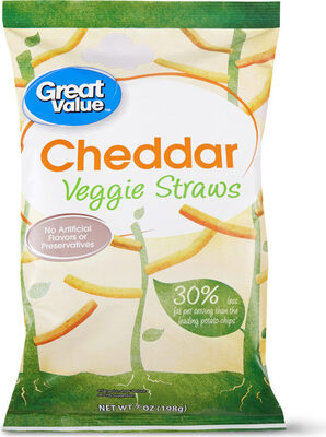 Cheddar Veggie Straws