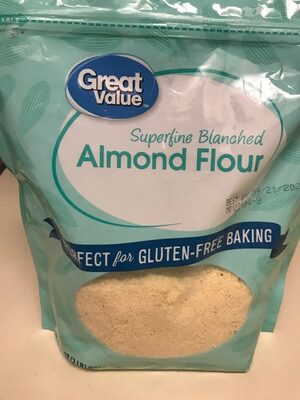 Superfine blanched almond flour front packaging