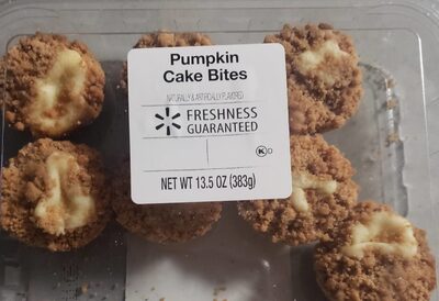 Pumpkin Cake Bites