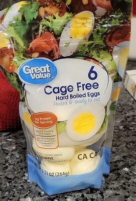 Cage Free Hard Boiled Eggs