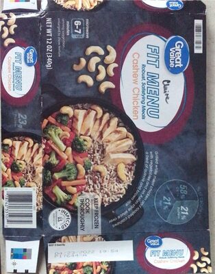 Fit Menu Cashew Chicken