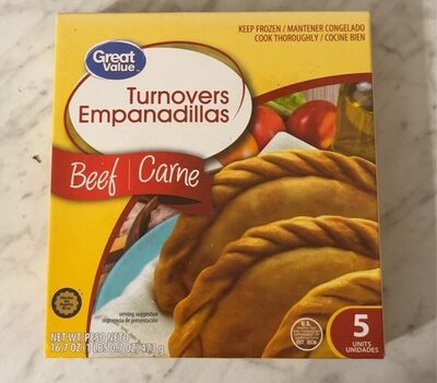 Turnover Empanadillas front packaging