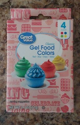 Gel food colors