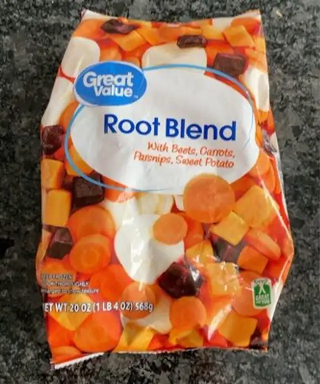 Root blend front packaging