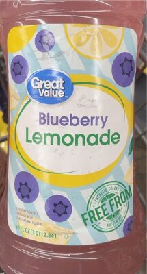 Blueberry Lemonade front packaging