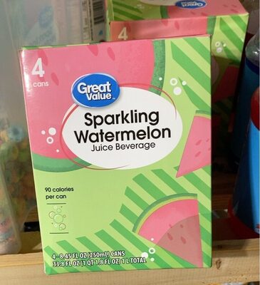 Sparkling Watermelon Juice Beverage