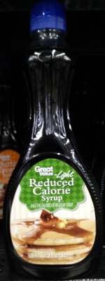Great value, reduced calorie syrup