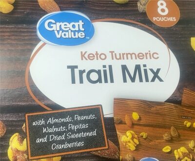 Keto turmeric trail mix