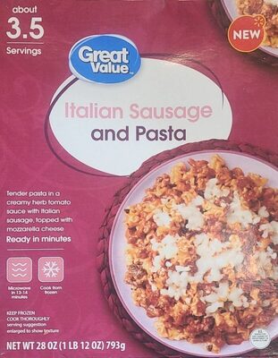 Italian Sausage and Pasta